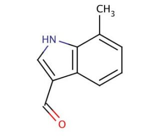 7-Methylindole-3-carboxaldehyde (CAS 4771-50-0) - chemical structure image