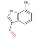 7-Methylindole-3-carboxaldehyde 的分子结构, CAS编号: 4771-50-0 7-Methylindole-3-carboxaldehyde (CAS 4771-50-0) - chemical structure image
