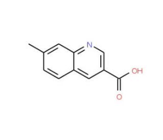 7-Methylquinoline-3-carboxylic acid (CAS 948291-17-6) - chemical structure image