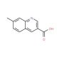 7-Methylquinoline-3-carboxylic acid (CAS 948291-17-6) - chemical structure image