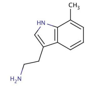 7-Methyltryptamine (CAS 14490-05-2) - chemical structure image