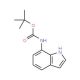 7-N-Boc-Amino-indole (CAS 886365-44-2) - chemical structure image