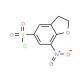 7-Nitro-2,3-dihydro-1-benzofuran-5-sulfonoylchloride - chemical structure image
