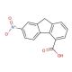 7-Nitro-4-fluorenecarboxylic acid (CAS 7256-04-4) - chemical structure image