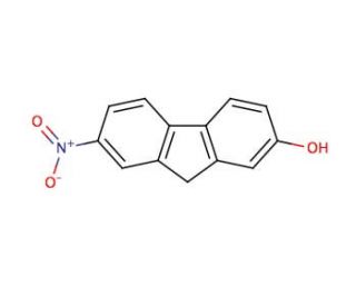 7-Nitrofluoren-2-ol (CAS 6633-40-5) - chemical structure image