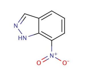 7-Nitroindazole (CAS 2942-42-9) - chemical structure image