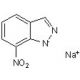 7-Nitroindazole sodium salt (CAS 2942-42-9 (non-salt)) - chemical structure image