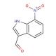 7-Nitroindole-3-carboxaldehyde (CAS 10553-14-7) - chemical structure image