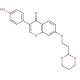 7-O-[2-(1,3-Dioxanyl)ethyl]daidzein - chemical structure image