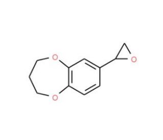 7-(oxiran-2-yl)-3,4-dihydro-2H-1,5-benzodioxepine - chemical structure image