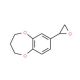 7-(oxiran-2-yl)-3,4-dihydro-2H-1,5-benzodioxepine - chemical structure image
