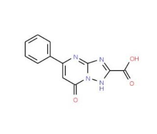 7-oxo-5-phenyl-4H,7H-[1,2,4]triazolo[1,5-a]pyrimidine-2-carboxylic acid - chemical structure image