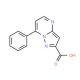 7-Phenylpyrazolo[1,5-a]pyrimidine-2-carboxylic acid - chemical structure image