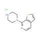 7-Piperazin-1-yl-thieno[2,3-c] Pyridine, hydrochloride (CAS 850734-84-8) - chemical structure image