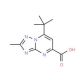 7-tert-butyl-2-methyl-[1,2,4]triazolo[1,5-a]pyrimidine-5-carboxylic acid - chemical structure image