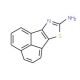 7-Thia-9-aza-cyclopenta[a]acenaphthylen-8-ylamine (CAS 7496-68-6) - chemical structure image