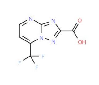 7-Trifluoromethyl-[1,2,4]triazolo[1,5-a]pyrimidine-2-carboxylic acid - chemical structure image