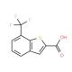 7-(Trifluoromethyl)-1-benzothiophene-2-carboxylic acid - chemical structure image