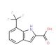 7-(Trifluoromethyl)-1H-indole-2-carboxylic acid (CAS 883541-39-7) - chemical structure image