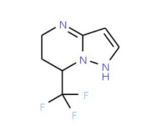 7-(Trifluoromethyl)-4,5,6,7-tetrahydropyrazolo-[1,5-a]pyrimidine - chemical structure image