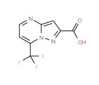 7-Trifluoromethyl-pyrazolo[1,5-a]pyrimidine-2-carboxylic acid - chemical structure image