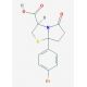 7a-(4-bromophenyl)-5-oxohexahydropyrrolo[2,1-b][1,3]thiazole-3-carboxylic acid - chemical structure image
