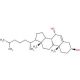 7α-Hydroxy Cholesterol (CAS 566-26-7) - chemical structure image