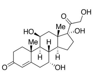 7&alpha;-Hydroxyhydrocortisone - chemical structure image