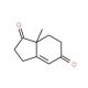 7alpha-Methyl-2,3,7,7a-tetrahydro-1H-indene-1,5(6H)-dione (CAS 19576-08-0) - chemical structure image