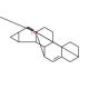7β-Hydroxy-15β,16β-methylene-3β-pivaloyloxy-5-androsten-17-one - chemical structure image