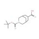 (7endo)-3-(tert-butoxycarbonyl)-3-azabicyclo[3.3.1]nonane-7-carboxylic acid - chemical structure image