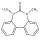 (7S)-7-Amino-5,7-dihydro-5-methyl-6H-dibenz[b,d]azepin-6-one - chemical structure image