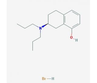(7S)-7-(dipropylamino)-5,6,7,8-tetrahydronaphthalen-1-ol hydrobromide (CAS 78095-20-2) - chemical structure image