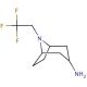 8-(2,2,2-trifluoroethyl)-8-azabicyclo[3.2.1]octan-3-amine - chemical structure image