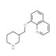 8-(3-Piperidinylmethoxy)quinoline - chemical structure image