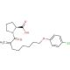8-(4-Chlorophenoxy)-2-methylene-octanoic Acid L-Prolinamide (CAS 468095-77-4) - chemical structure image