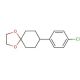 8-(4-Chlorophenyl)-1,4-dioxaspiro[4.5]decane (CAS 25253-51-4) - chemical structure image