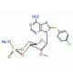 8-(4-Chlorophenylthio)-2′-O-methyladenosine 3′,5′-cyclic Monophosphate sodium salt (CAS 510774-50-2) - chemical structure ima