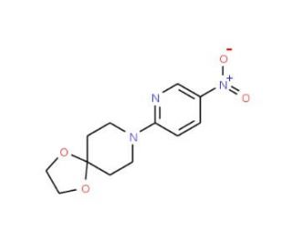 8-(5-Nitropyridin-2-yl)-1,4-dioxa-8-azaspiro[4.5]decane - chemical structure image