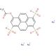 8-Acetoxypyrene-1,3,6-trisulfonic acid trisodium salt (CAS 115787-83-2) - chemical structure image