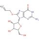 8-(Allyloxy)guanosine (CAS 126138-81-6) - chemical structure image