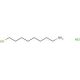 8-Amino-1-octanethiol hydrochloride - chemical structure image