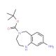 8-Amino-4-Boc-2,3,4,5-tetrahydro-1H-benzo[e][1,4]diazepine (CAS 886363-80-0) - chemical structure image