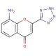 8-Amino-4-oxo-2-(tetrazol-5-yl)benzopyran - chemical structure image
