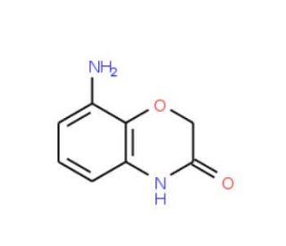 8-Amino-4H-1,4-benzoxazin-3-one (CAS 321126-82-3) - chemical structure image