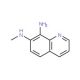 8-Amino-7-(methylamino)quinoline (CAS 1076198-84-9) - chemical structure image