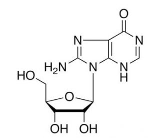 8-Amino-Inosine (CAS 13389-16-7) - chemical structure image