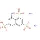 8-Aminonaphthalene-1,3,6-trisulfonic acid disodium salt (CAS 5398-34-5) - chemical structure image