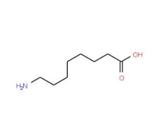 8-Aminooctanoic acid (CAS 1002-57-9) - chemical structure image