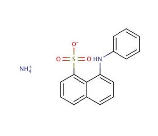8-Anilino-1-naphthalenesulfonic acid ammonium salt (CAS 28836-03-5) - chemical structure image